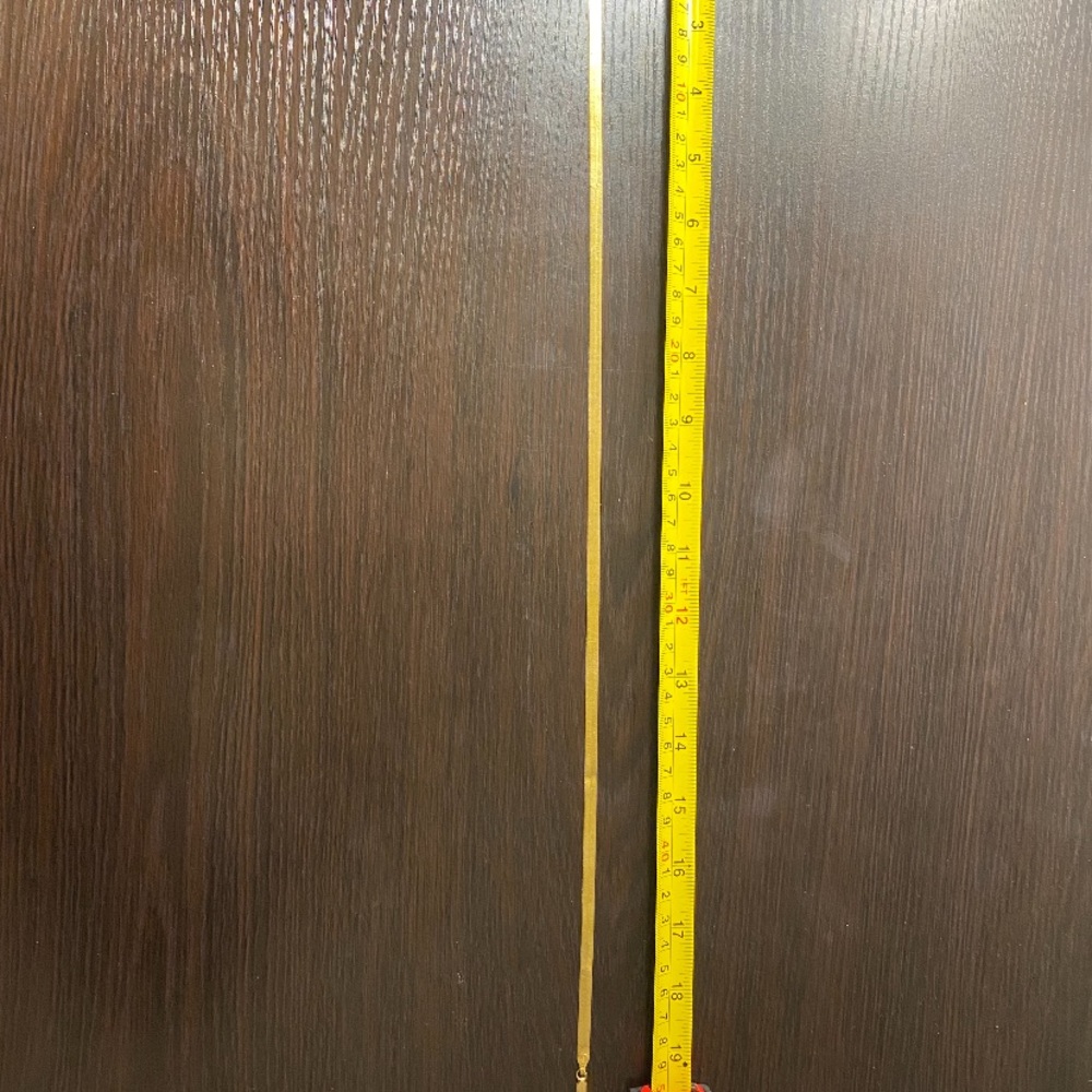 Solid Gold 10k Chain Necklace - image 4